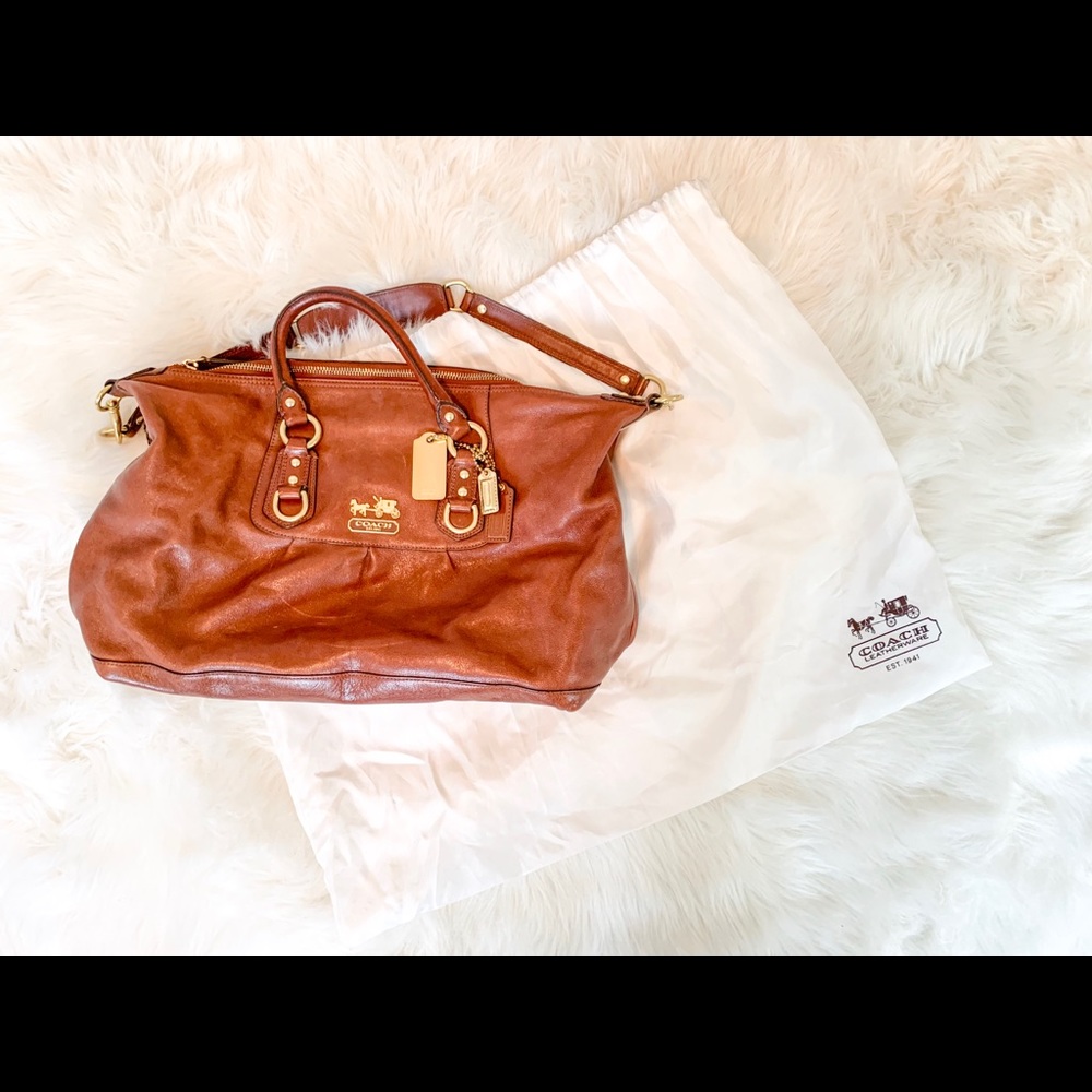 Coach Leather Satchel Bag